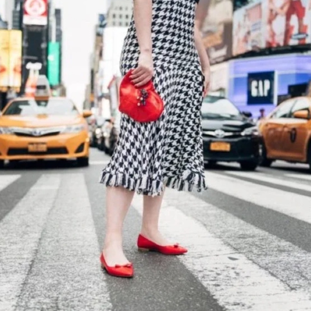 Pre-Owned Sarah Flint Natalie in Red Vacchetta Leather - Picture 2 of 13